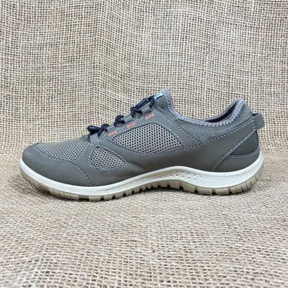 ECCO Sneakers Receptor Lite Beige Women's Size 5-5.5 EU 36 - Picture 3 of 10